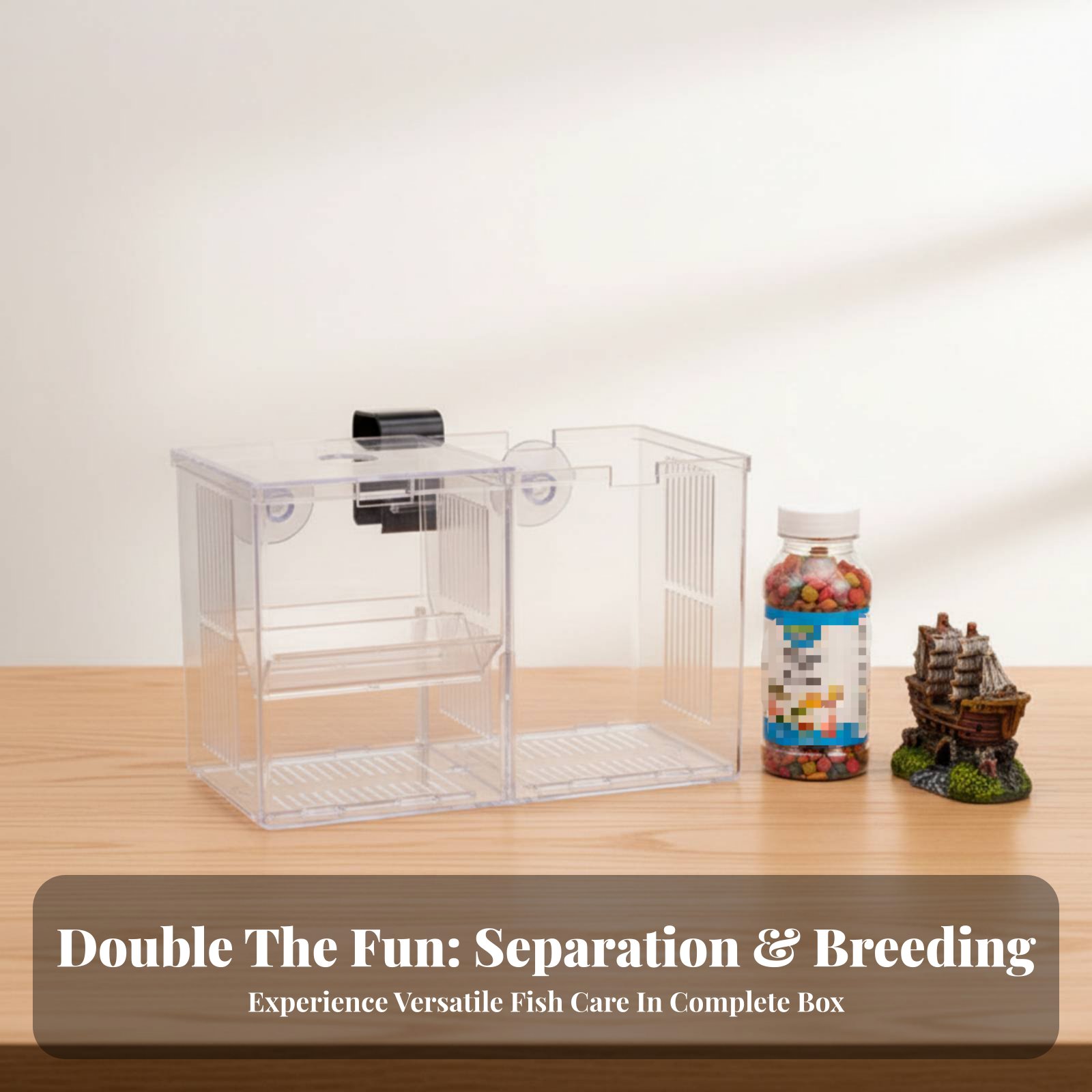 Aquarium Fish Tank - Aquatic Habitat Hatchery Box Protects Fry