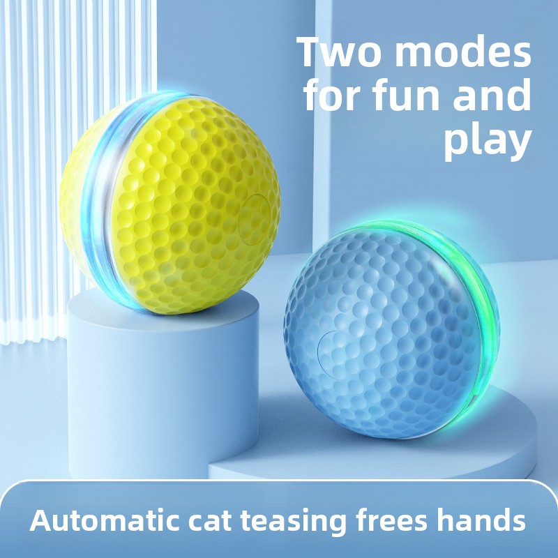 Training Clicker Dog - Indestructible Honeycomb Rubber Electric Dog Ball