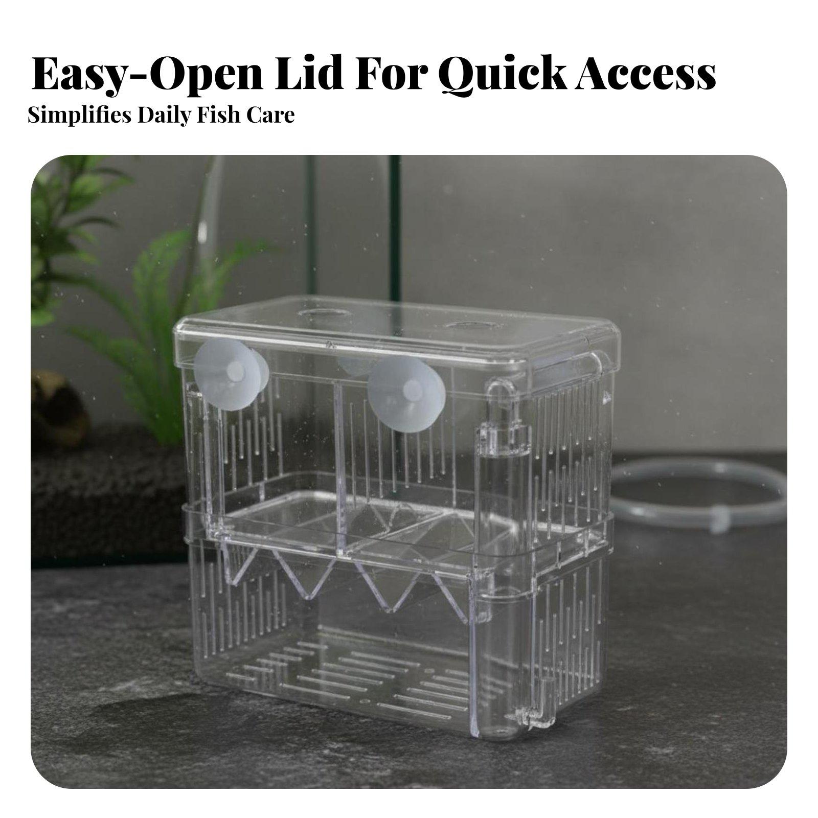 Double Layer Aquarium Breeding - Aquarium Fish Tank review and price
