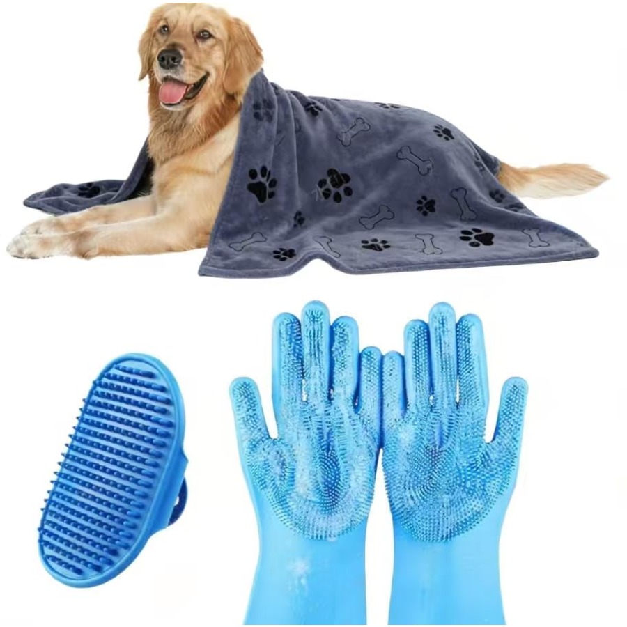 3PCS Dog Bath Supplies, Dog Ba - Pet X Supplies & Tack Reviews review and price