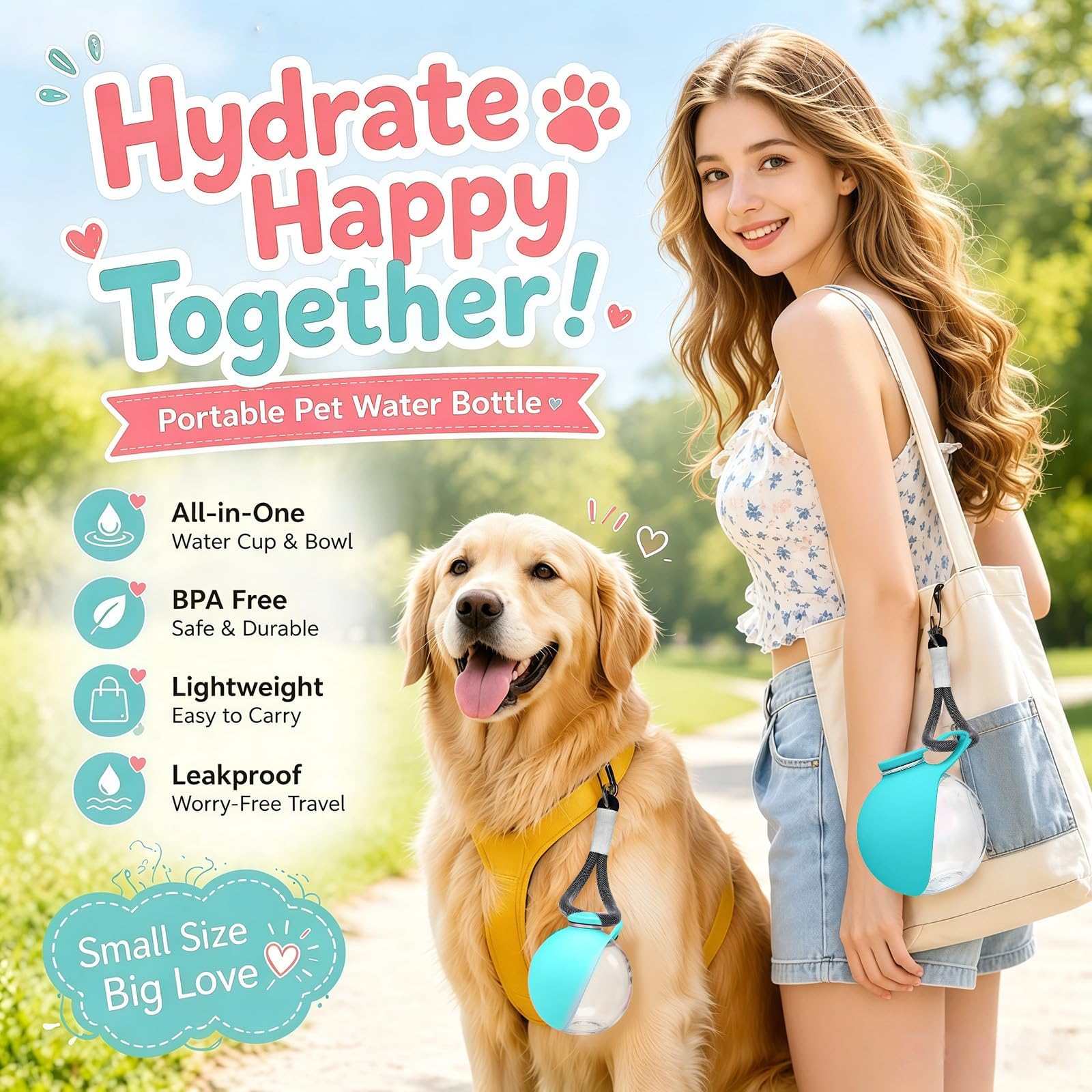 New 2026 2 in 1 Portable Dog W - Pet Supplies Dog Food review and price