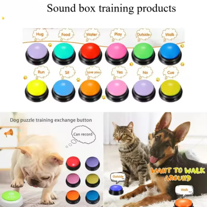 Dog Communication Buttons Voic - Training Clicker Dog review and price
