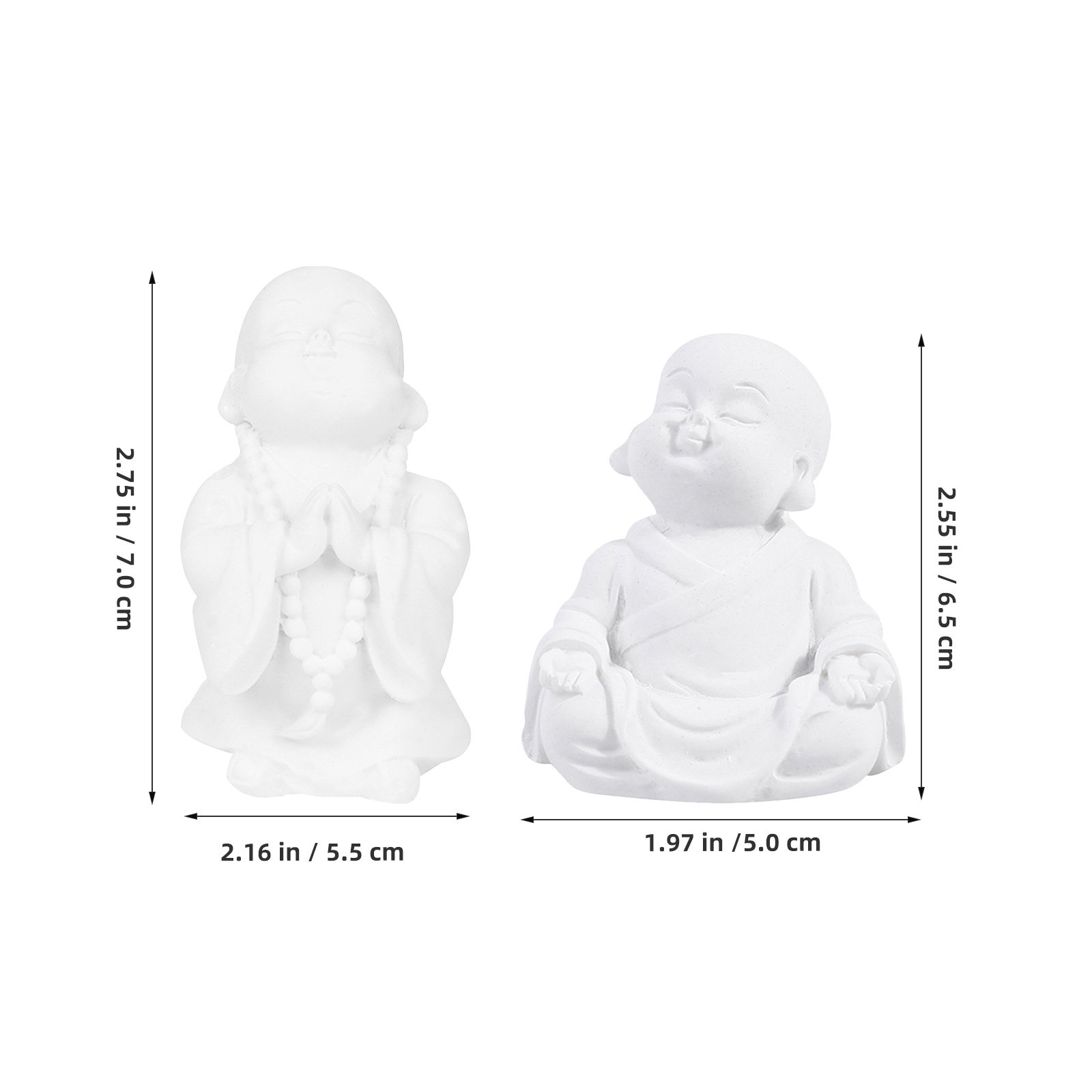 4Pcs Resin Buddha Statue Home  - Aquarium Fish Tank review and price