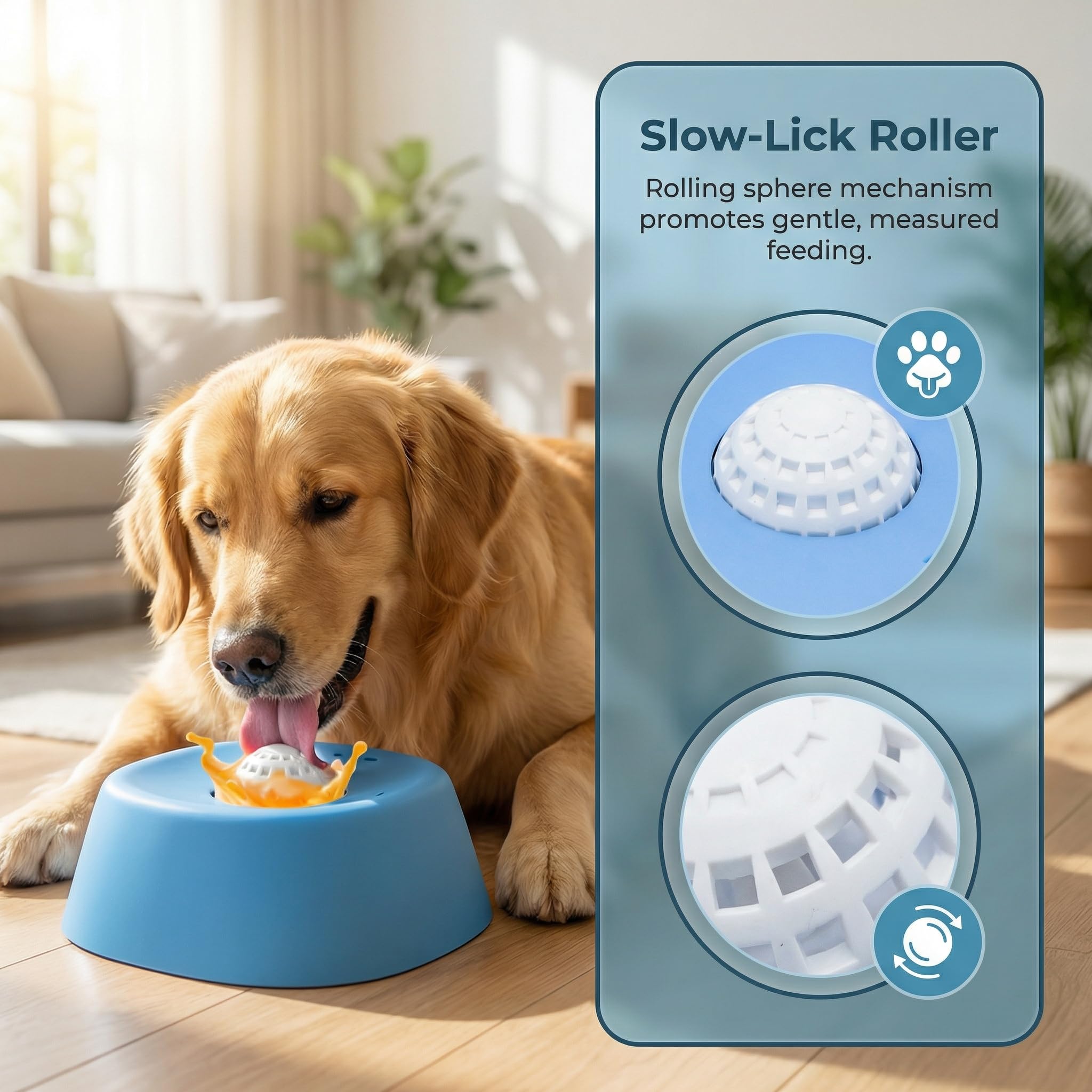 Dog lick Bowl Slow Feeder Dog  - Pet Supplies Dog Food review and price